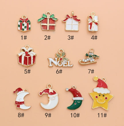 DIY Christmas Series Earrings and Pendant Accessories