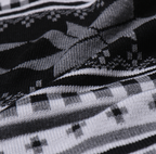 Men's Christmas Sweater with Geometric Patterns
