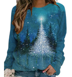 Women's Christmas Sweater Coat for Autumn and Winter