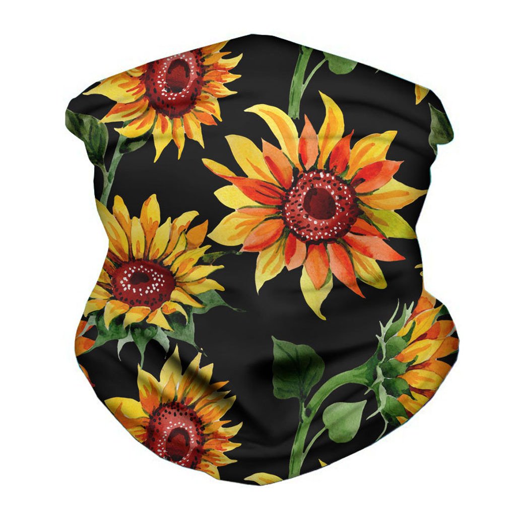 Digital Printed Sunflower Scarf