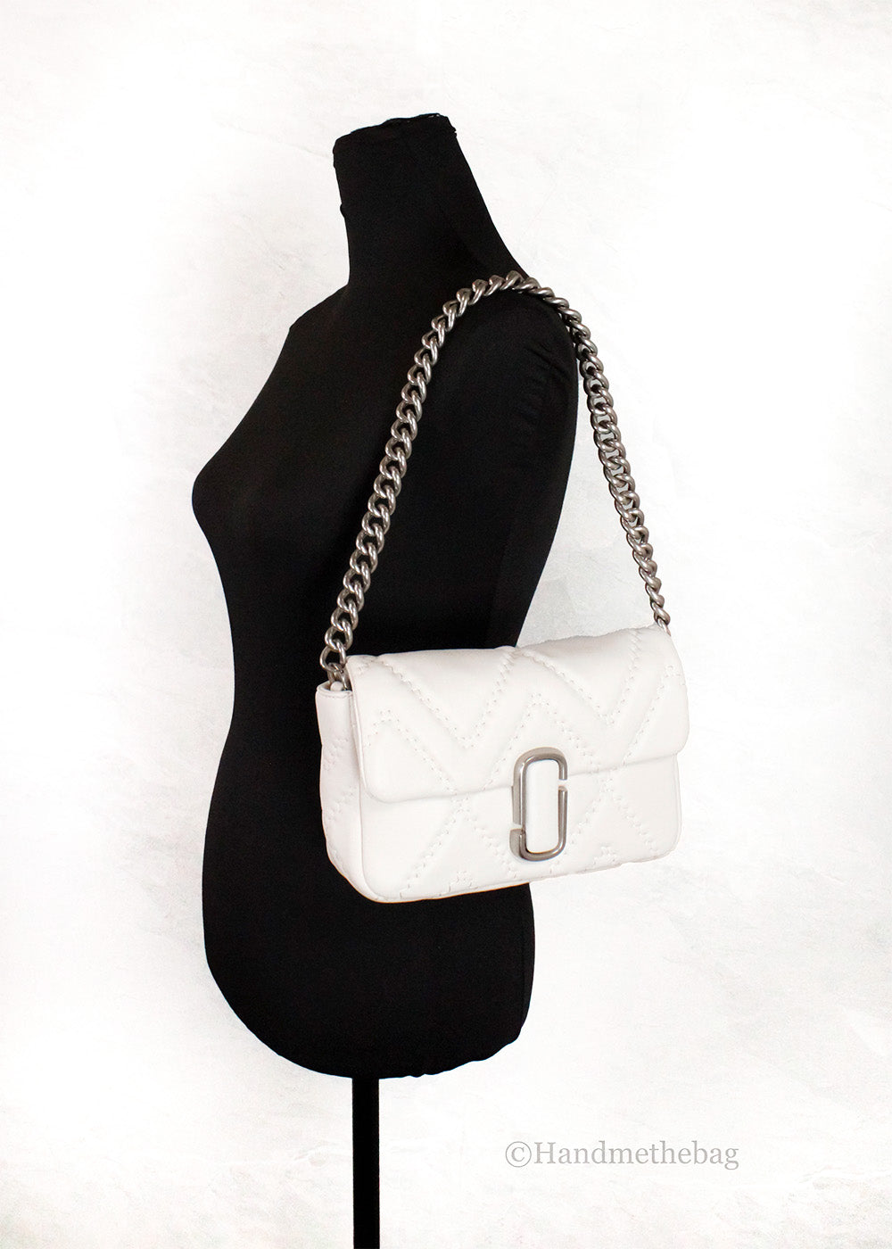 Marc Jacobs J Marc Cotton Quilted Shoulder Bag