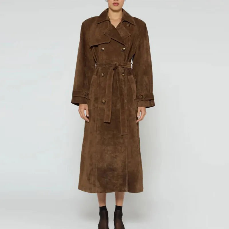 Women Winter Trench Coat