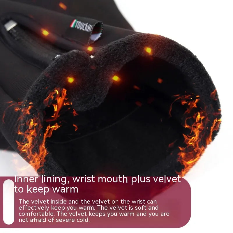 USB Heating Men's Gloves