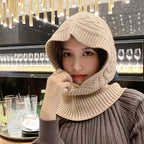 Thickened Thermal Dual-use Knitted Scarf for Women