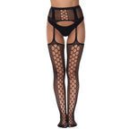 Sexy Fishnet Garter Stockings and Pantyhose