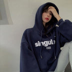 2023 Women's Hooded Sweatshirt, Thick and Oversized | Streetwear