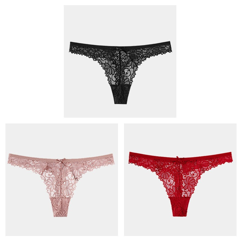 Hollow Transparent Ladies Thong