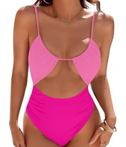 [Unpriced] Women's One-Piece Fashion Swimsuit