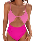[Unpriced] Women's One-Piece Fashion Swimsuit