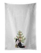 Ragamuffin Cat Christmas Kitchen Towel Set of 2