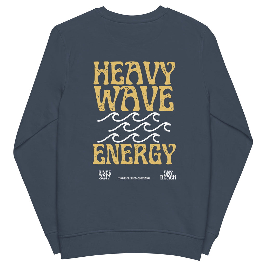 Men's Heavy Wave Energy Organic Sweatshirt | Streetwear