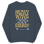 Men's Heavy Wave Energy Organic Sweatshirt | Streetwear