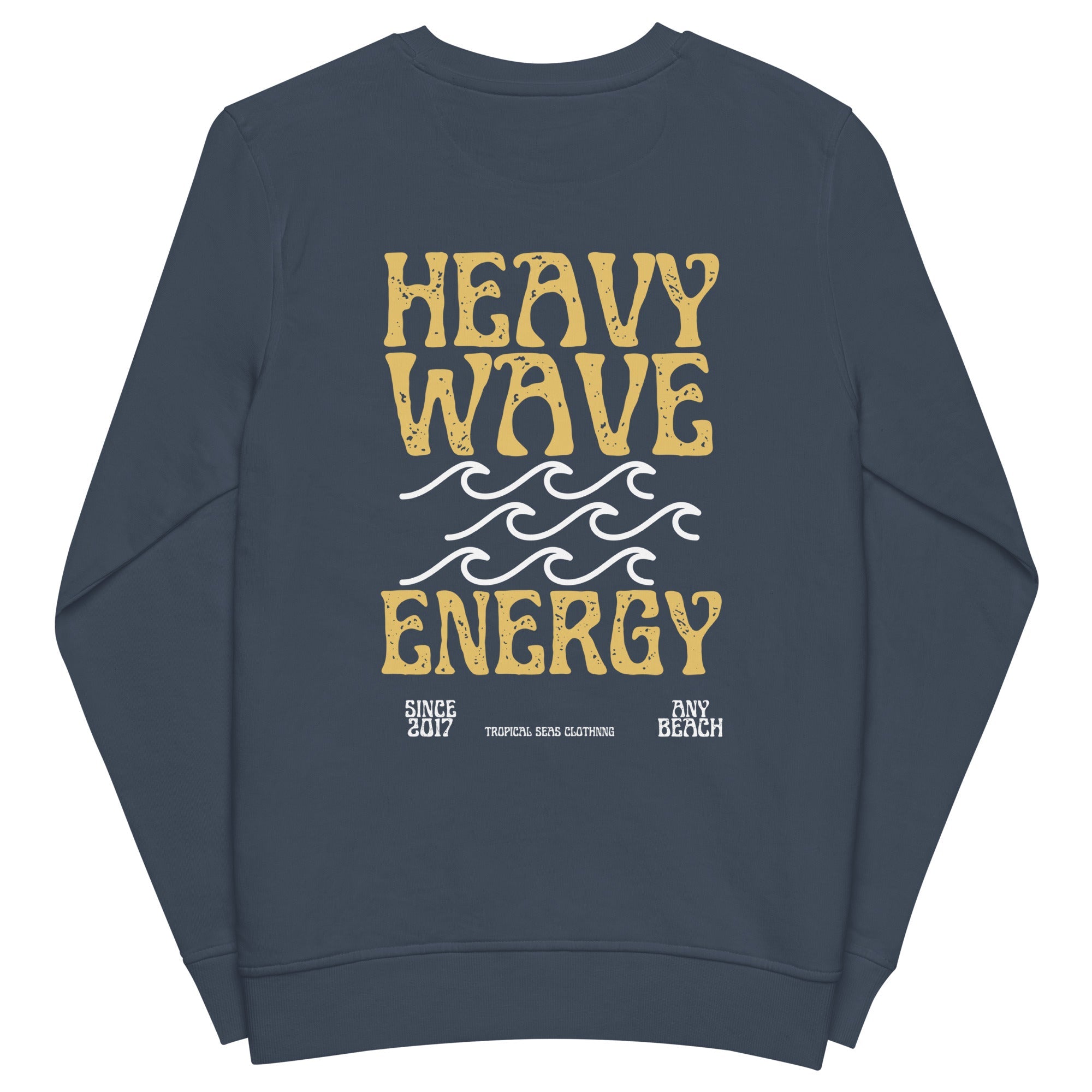 Men's Heavy Wave Energy Organic Sweatshirt | Streetwear