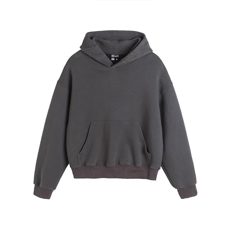 Heavy Profile Cropped Hoodie Men | Streetwear
