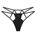 Y2K Rhinestone Women's Breathable T-Back Thong Panties