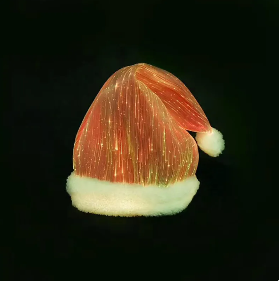 LED Christmas Hat | Embroidered Cap
