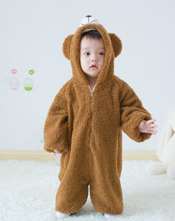 2019 New Baby Duffy Bear Bodysuit for Autumn/Winter