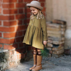 Baby Girls' Long Trench Coat