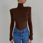 Winter Women's Sexy Cut-Out Backless Bodysuit