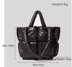 Tote Soft Quilted Bag | Organic Cotton
