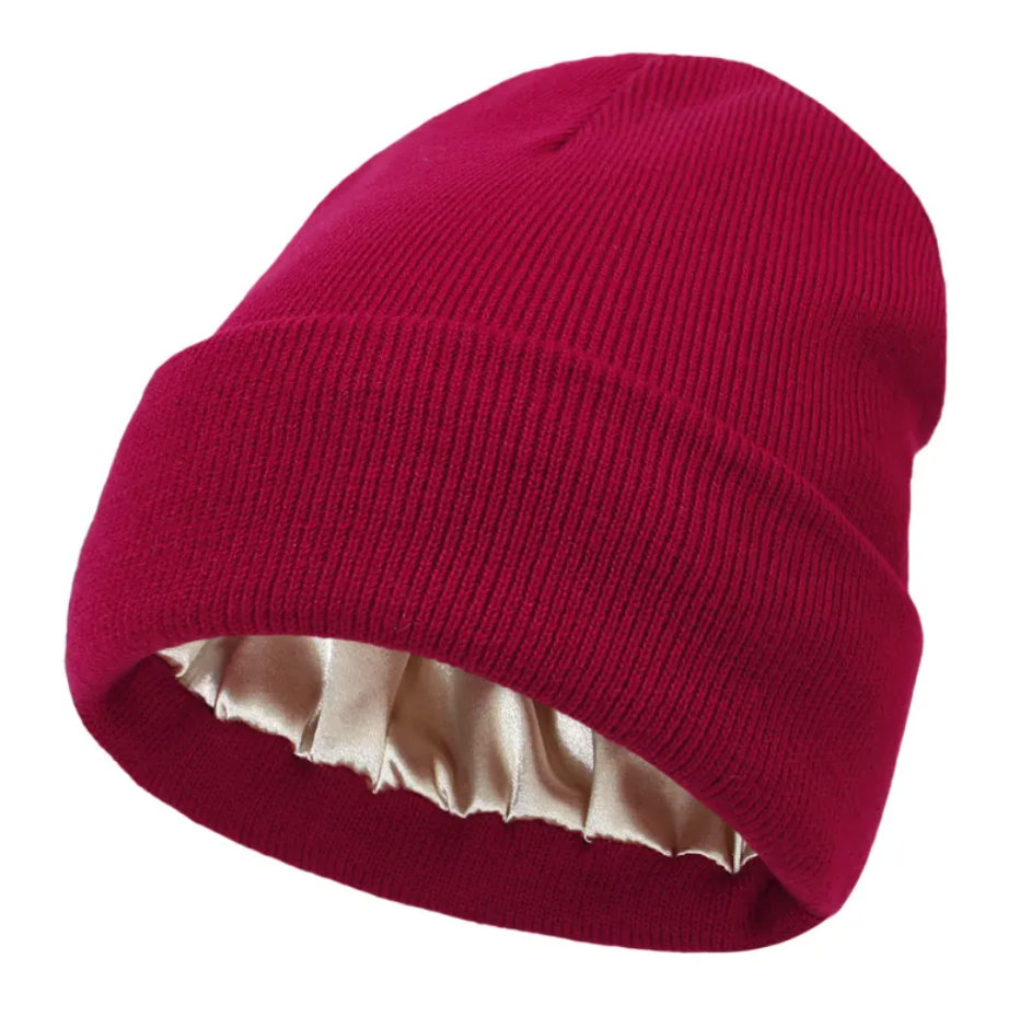 Double-Sided Women's Wool Hat | Embroidered Cap