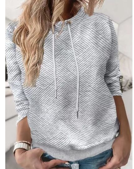 Casual Solid Color Long Sleeve Knitted Sweater