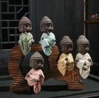Zisha Tea Pet Pendant - Small Figurine Incense Holder