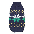 Christmas Snowflake Turtleneck Sweater for Pets
