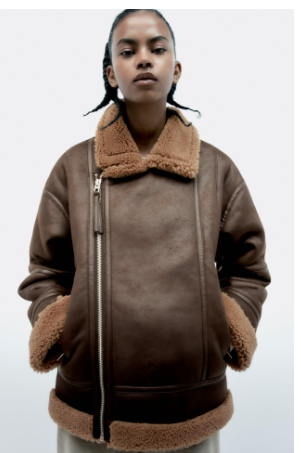 Lorraine Jacket - Double-Sided Shearling Coat (One Piece)