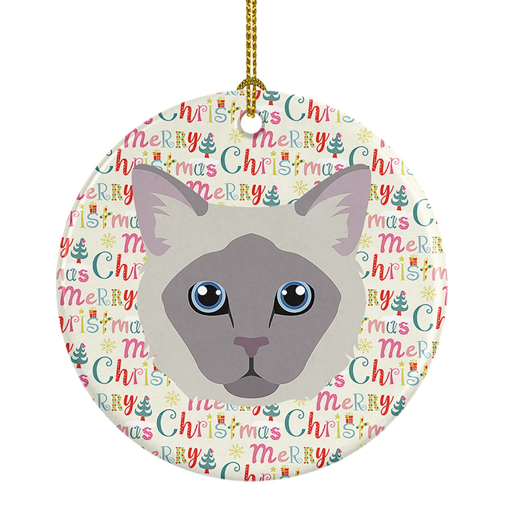 Owyhee Bob Cat Christmas Ceramic Ornament