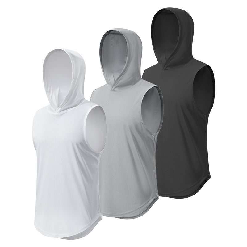 Men's Quick Drying Tank Top for Summer Fitness Training