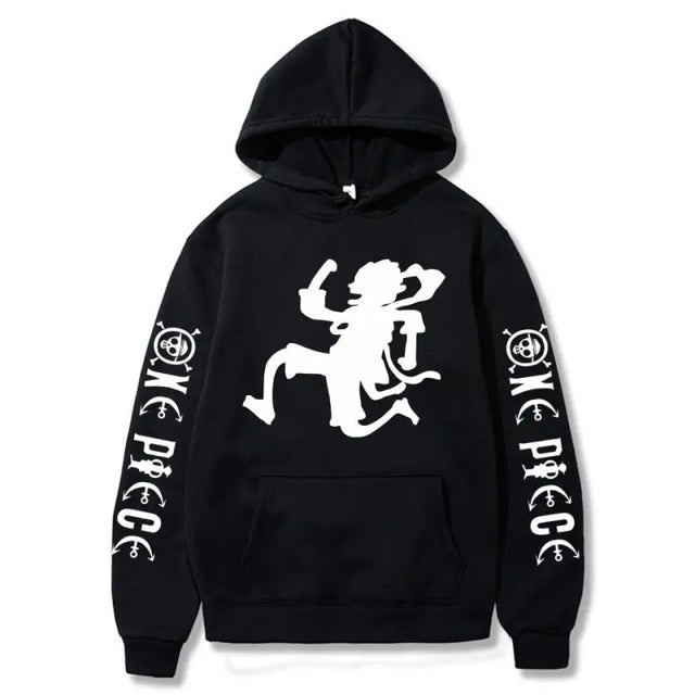 One Piece Nika Luffy Hoodie Sweatshirt for Unisex | Streetwear