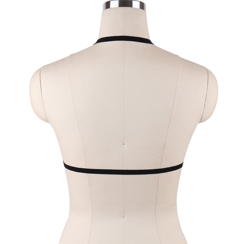Lace Bodysuit with Open Cups and Straps for Seduction