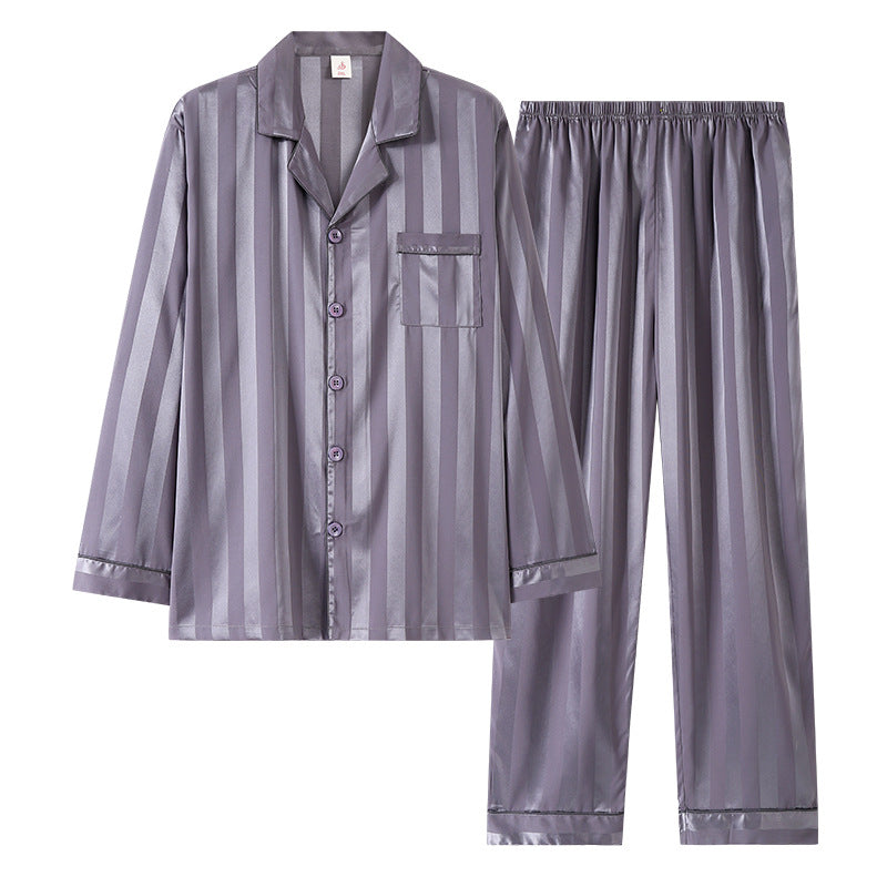 Couples Satin Sleepwear Set - Long Sleeve Spring/Fall