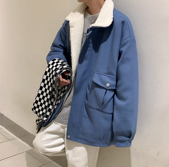 Men's Cotton Coat for Autumn and Winter