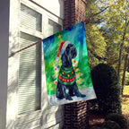 Giant Schnauzer Christmas House Flag