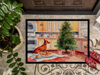 Miniature Pinscher Christmas Cookies Doormat