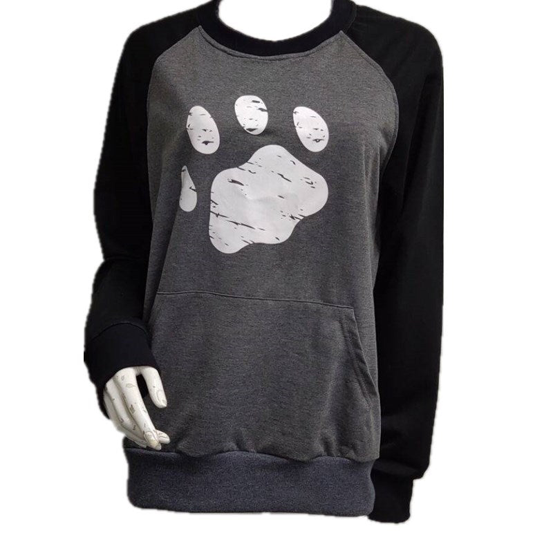 Fashion Women's Printed Long Sleeve Pullover Hoodie | Streetwear