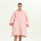 Hooded Plus Size Nightgown for Home Wear