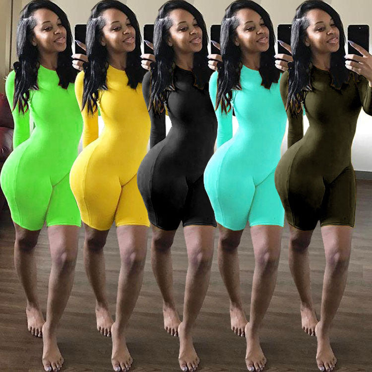 Summer Fashion Casual Sports Bodysuit for Fitness
