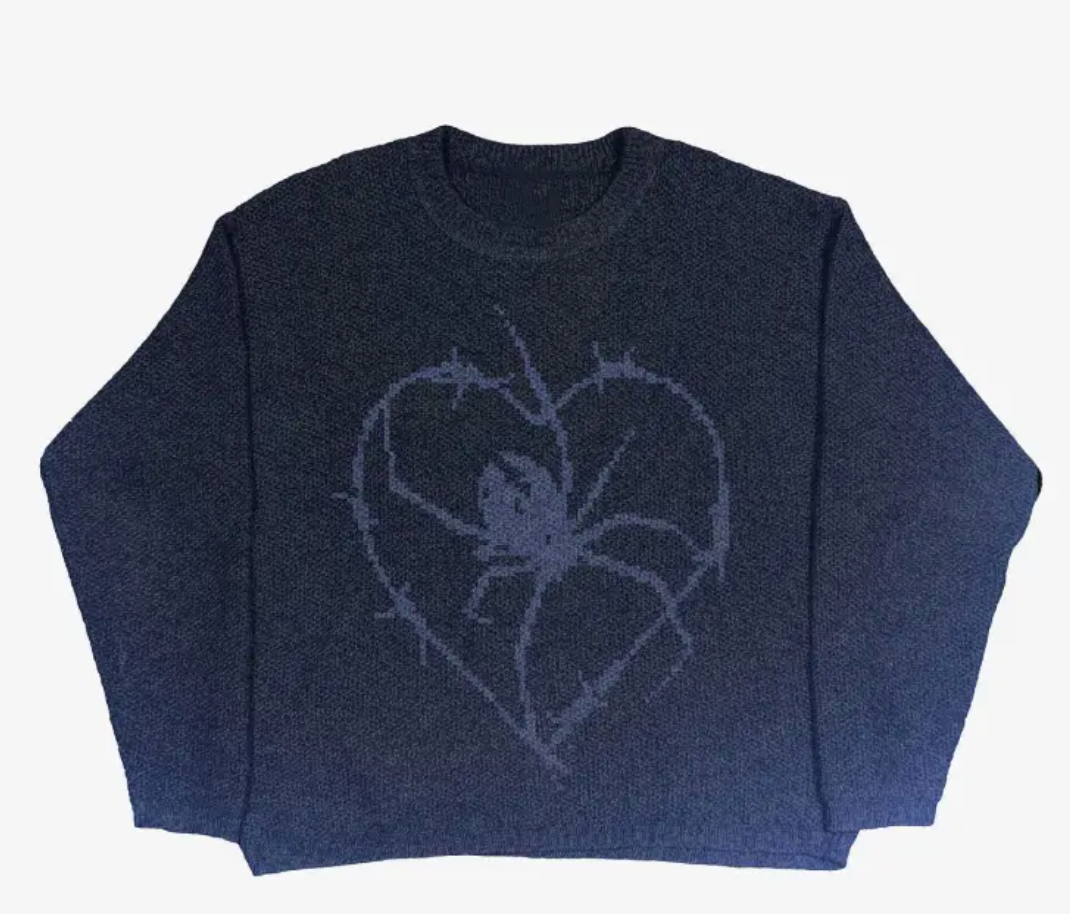 Autumn and Winter Women's Knit Pullover Sweater | Streetwear