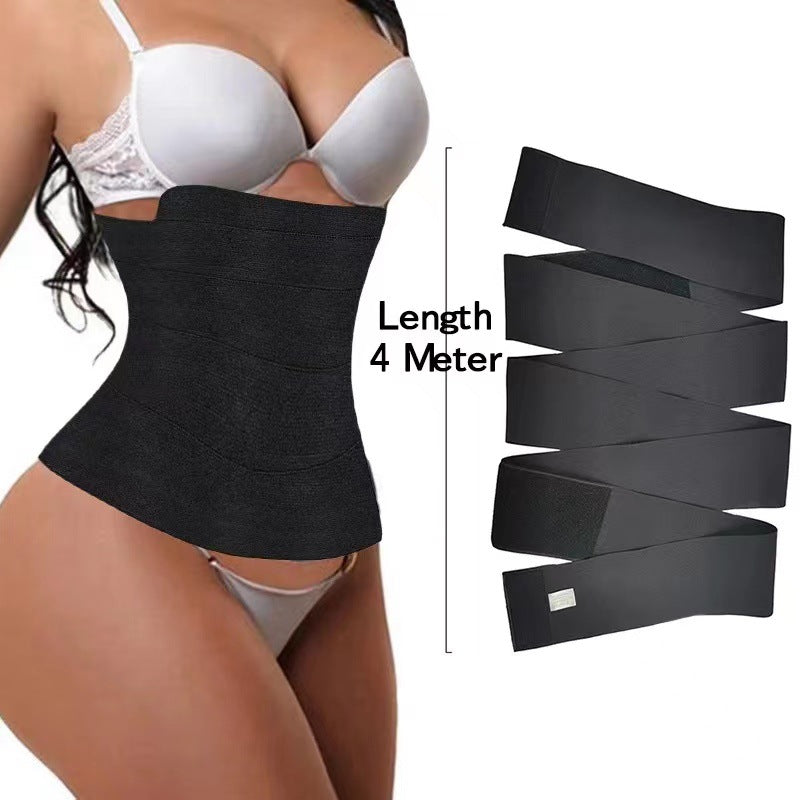 New Cross-Border Shaping Bodysuit with Elastic Waist Belt