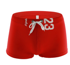 Men's Square-Leg Swim Boxer Trunks