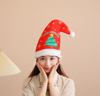 Conical Christmas Hat for Women's Fashion | Embroidered Cap