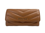 Michael Kors Jet Set Travel Large Quilted Leather Trifold Wallet