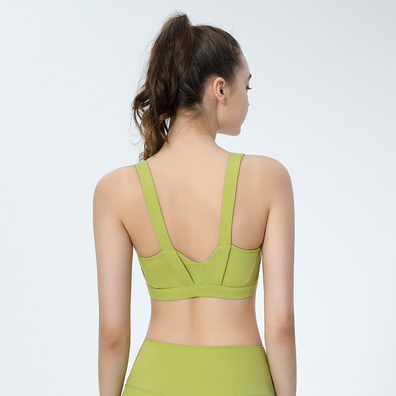 New Women's Sports Bra Yoga Tank Top Set for Fitness