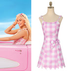 Women's Barbie Plaid Swimsuit and Cosplay Costume Set