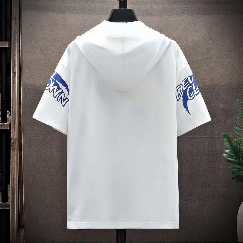Men's Summer Hoodie - Japanese Street Style Casual Wear | Streetwear