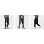 Men's Loose Drawstring Knit Basketball Guard Pants