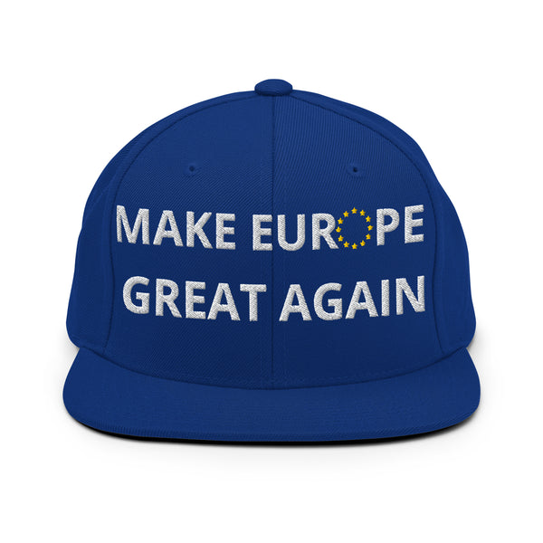 Anointed Attire MEGA Hat - Make Europe Great Again | Embroidered Snapback